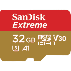  Sandisk Extreme Microsdxc And Microsdhc Uhs-I Cards 32 Gb 
