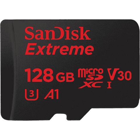 Sandisk Extreme Microsdxc And Microsdhc Uhs-I Cards 128 Gb