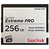 Sandisk Extreme Pro Cfast 2.0 Memory Card 256 Gb