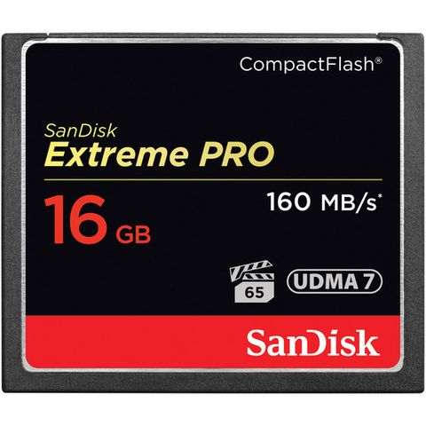 Sandisk Extreme Pro Compactflash Memory Card 16 Gb