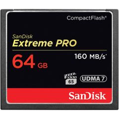  Sandisk Extreme Pro Compactflash Memory Card 64 Gb 