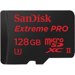 Sandisk Extreme Pro Microsdxc Uhs-Ii Card 128 Gb