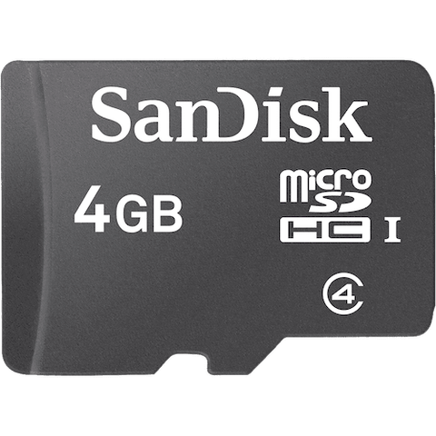 Sandisk Microsd Card 4 Gb