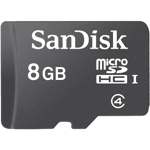 Sandisk Microsd Card 8 Gb