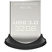 Sandisk Ultra Fit Usb 3.0 Flash Drive 32 Gb
