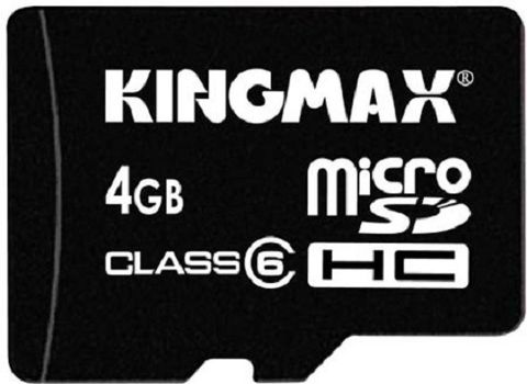 Kingmax Micro Sdhc (Sda2.0) 4Gb