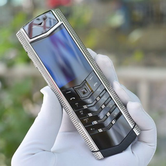  Điện Thoại Vertu Signature S Clous de Paris Sliver 