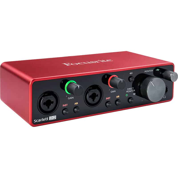 Soundcard Focusrite Scarlett 2i2 (Gen 3)