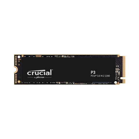 Ssd Crucial P3 500gb Nvme 3d-nand M.2 Pcie Gen3 X4