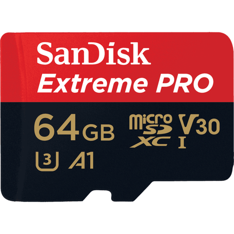 Thẻ Nhớ 64gb Microsdxc Class 10 Sandisk Extreme Pro For Action Camera
