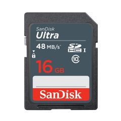  Thẻ Nhớ Sdhc Sandisk 16gb (class 10) Ultra 