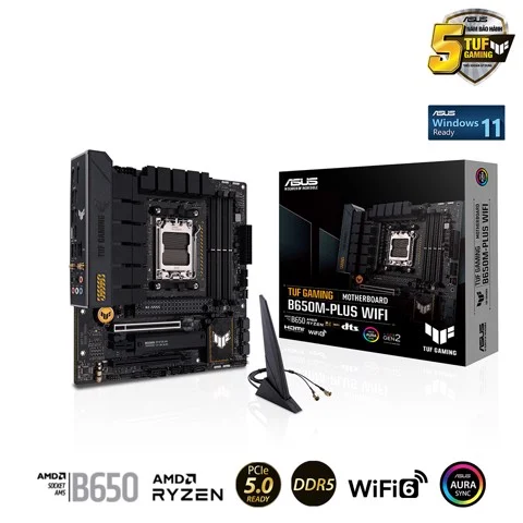 Bo Mạch Chủ Asus Tuf Gaming B650m-plus Wifi (ddr5)