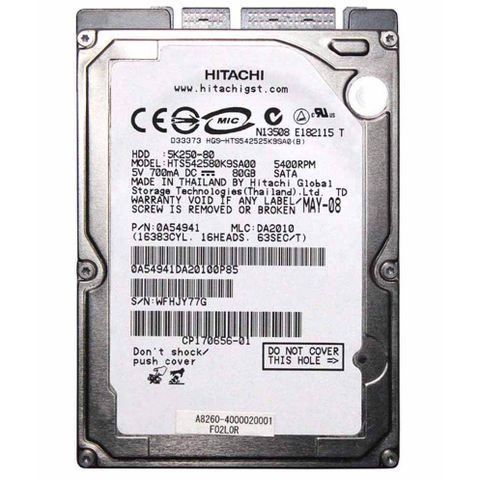 Hdd Hgst Sata 120Gb - 2.5'