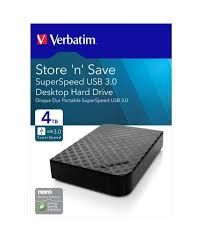 Verbatim - 47683 - Store 'N' Save Usb 3.0 External Hard Drive, 2Tb