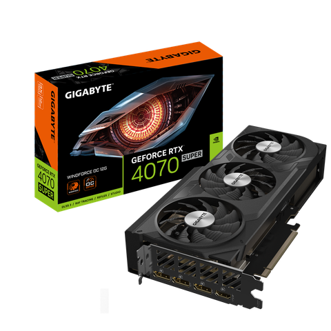 VGA Gigabyte Geforce Rtx 4070 Super Windforce Oc 12g