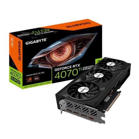 VGA Gigabyte Geforce Rtx 4070 Ti Super Windforce Oc 16g