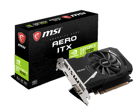 VGA Msi Geforce Gt 1030 Aero Itx 2gd4 Ocv1