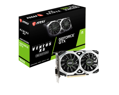 VGA Msi Geforce Gtx 1650 Ventus Xs 4gb Oc V1 D6