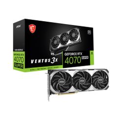  Vga Msi Geforce Rtx 4070 Super 12gb Ventus 3x Oc 