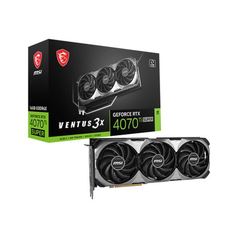 Vga Msi Geforce Rtx 4070 Ti Super 16gb Ventus 3x Oc