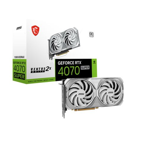 Vga Msi Rtx 4070 Super 12gb Ventus 2x White Oc