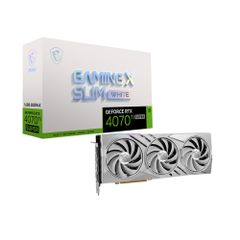  Vga Msi Rtx 4070 Ti Super 16gb Gaming X Slim White 