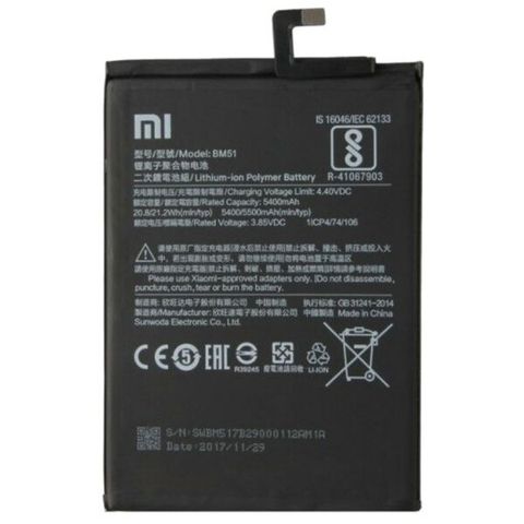 Pin linh kiện Xiaomi Mi Max 3
