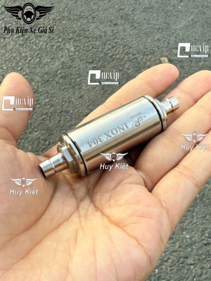 Lọc Xăng Inox 304 Gắn Wave, Dream, Cub, Future MS6666