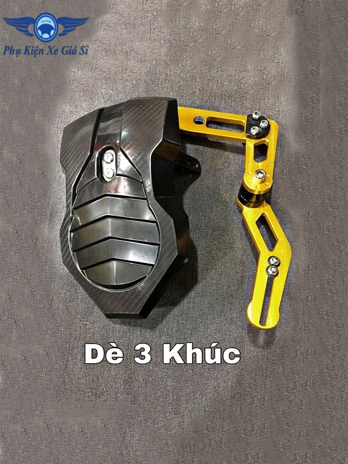 Dè Chắn Bùn MSX, Winner, Exciter 150 (2015 - 2020) 3 Khúc Pas Nhôm CNC MS1961