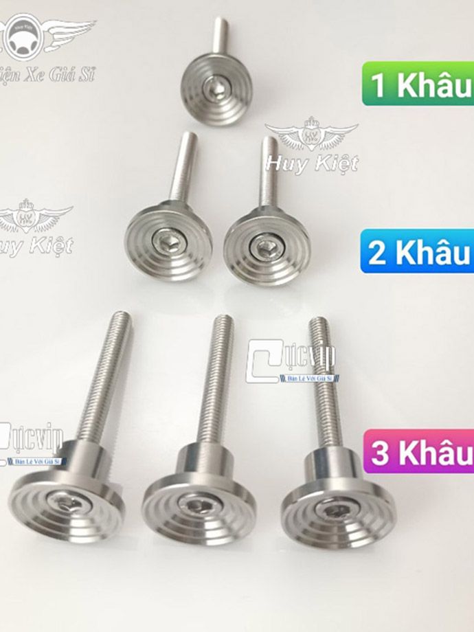(Inox 304) Khâu Gắn Rổ Salaya Kèm Ốc Xe Dream, Future I II Neo X, Future Led, Wave Nhỏ A S RS RSX ZX Blade
