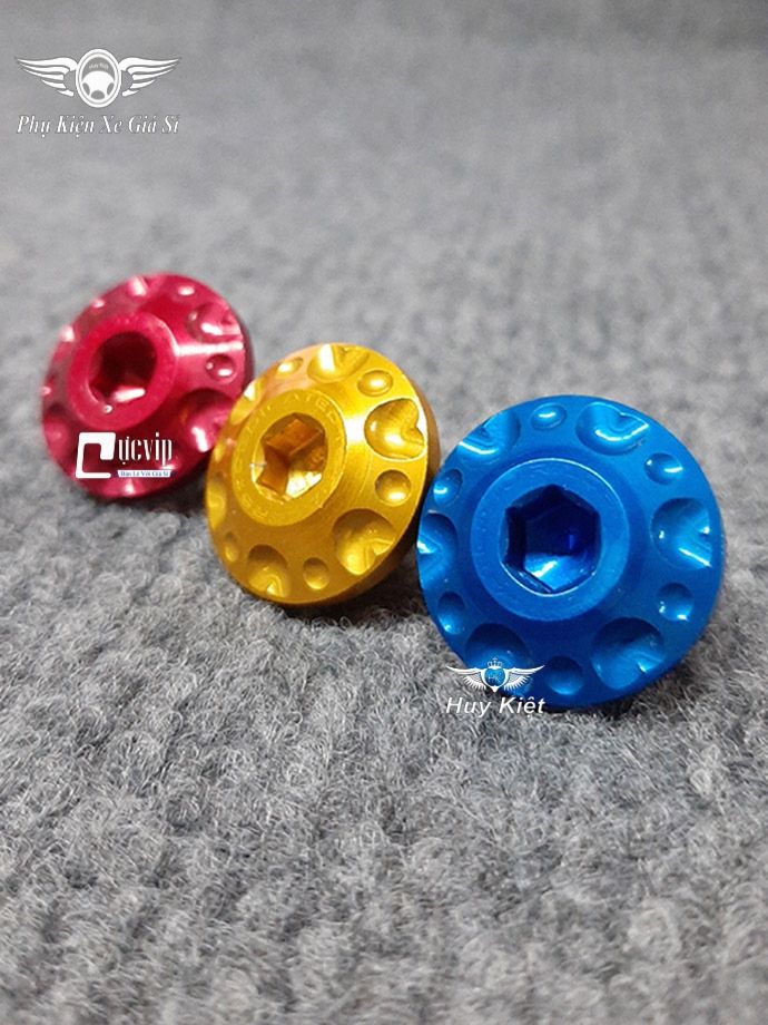 Ốc Chân Kiếng Nhôm Cao Cấp 10 ly Ren Xuôi MS2234