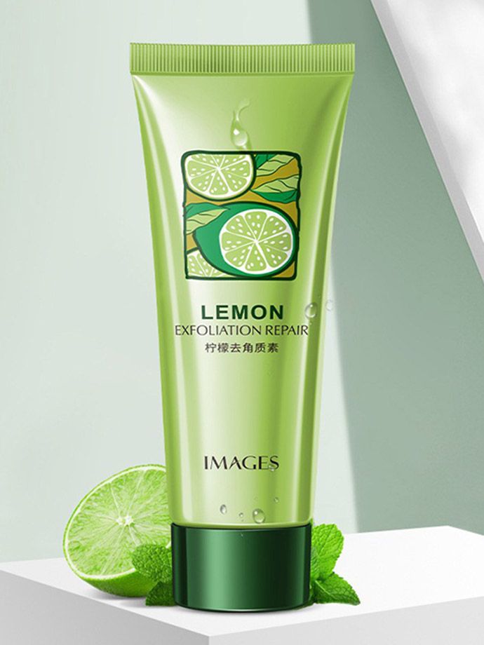 Gel Tẩy Tế Bào Chết Dành Cho Da Mặt Lemon Exfoliation Repair Image Chiết Xuất Chanh Tươi 120gr MS6088