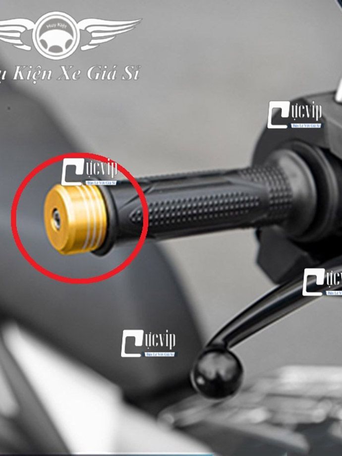 Cặp Gù Tay Lái Xe Máy Nhôm CNC Kiểu Exciter Gắn Mọi Loại Xe MS3734