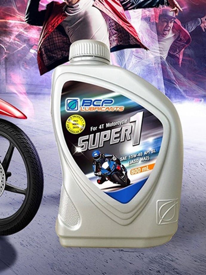 Dầu Nhớt Xe Số Wave, Dream, Sirius, Future, Jupiter, Suzuki Viva, Galaxy Sport 0.8 Lít BCP15w40 Thái Lan MS3740