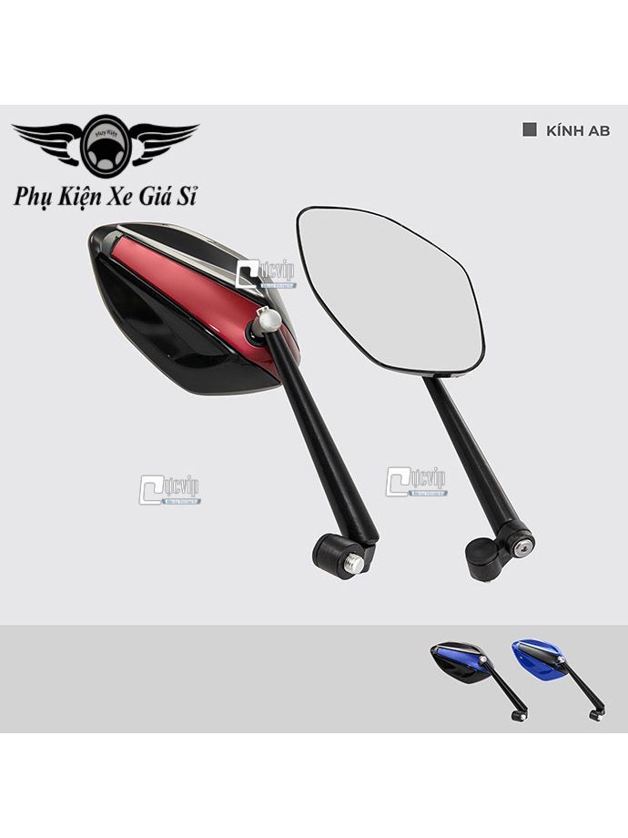 Kiếng Chiếu Hậu Trái Xe Máy Kiểu AirBlade Gắn Mọi Loại Xe MS3979