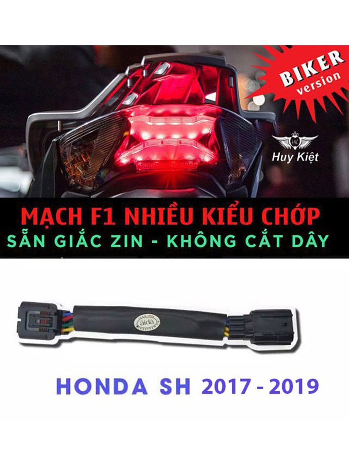 Mạch Nháy Đèn Hậu F1 Gắn SH 2017 - 2019 Lắp Như Zin MS3533