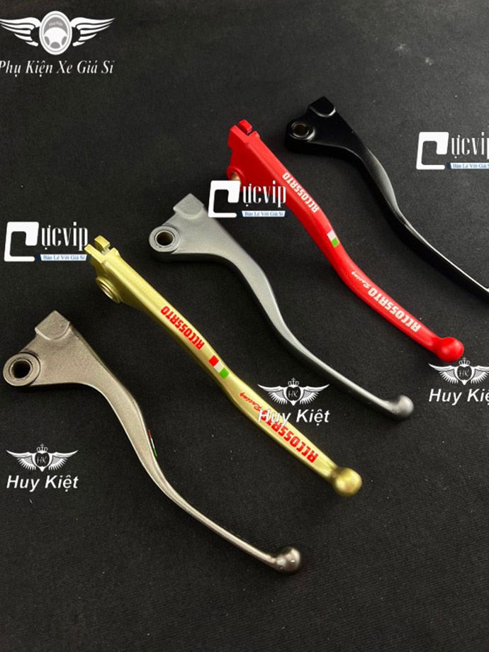 (V2 MỜ) Tay Thắng Đùm Wave A 2017 - 2024 110cc Mod Chữ Rccossrto Sơn Tĩnh Điện Mờ MS6495