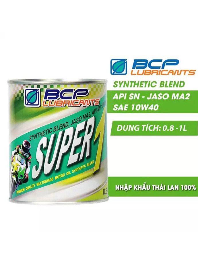 Nhớt Xe Phân Khối Lớn, Vario, SH, PCX, NVX, Exciter, Winner, Raider, Satria, Sonic, R15 Bán Tổng Hợp Synthetic Blend 0.8Lít MS4202
