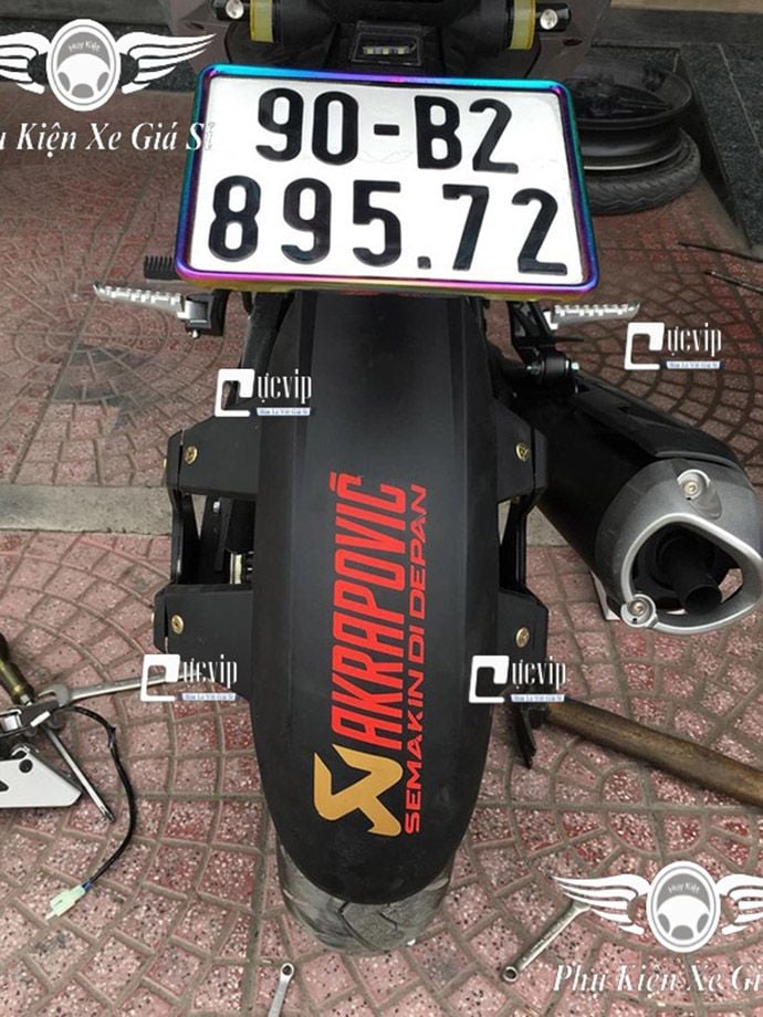 Dè Chắn Bùn Sau 4 Chân Gắn Exciter 155 VVA, Exciter 150, Exciter 135, Winner, Winner X MS4048