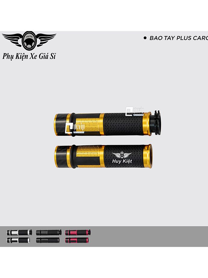 Cặp Bao Tay Xe Máy Nhôm CNC Plus Caro Gắn Mọi Loại Xe MS4025