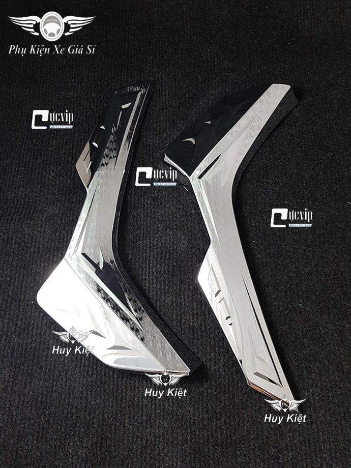 Ốp Co Bửng Vario 2018 - 2020 Xi Mạ Inox, Crom MS1841