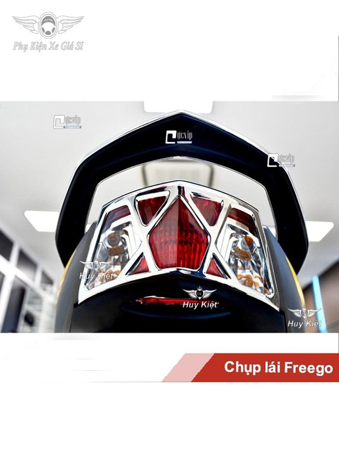 Ốp Đèn Lái Freego Xi Inox, Mạ Crom MS2045