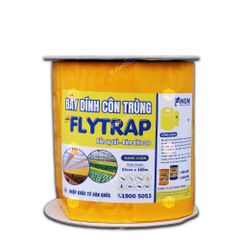Bẫy dính côn trùng Flytrap Màu Vàng Chanh | Dẫn dụ tốt, bám dính cao - Cuộn 15cm x 100M