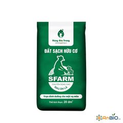 ĐẤT SẠCH HỮU CƠ SFARM CHO RAU ĂN LÁ (Bao 20L)