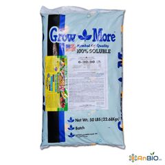 GROW MORE 6-30-30 + TE | Kích thích ra hoa - Bao 50LBS (22.68Kg)