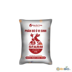 Phân bò hữu cơ vi sinh SFARM - Bao 5Kg