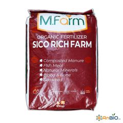 Matsuda Rich Farm (M.farm) | Phân bón hữu cơ đạm cá và tảo biển - Bao 25kg