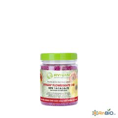 PHÂN TAN CHẬM RYNAN FLOWERMATE 240 14-14-14 + TE - Hũ 150g