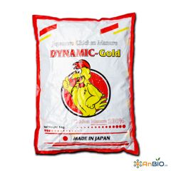 DYNAMIC-GOLD (Gluca Abio) | Phân Gà Viên Nén Nhật Bản - Túi 5Kg