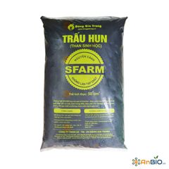TRẤU HUN SFARM THAN SINH HỌC Bao 50dm3 (50 Lít)